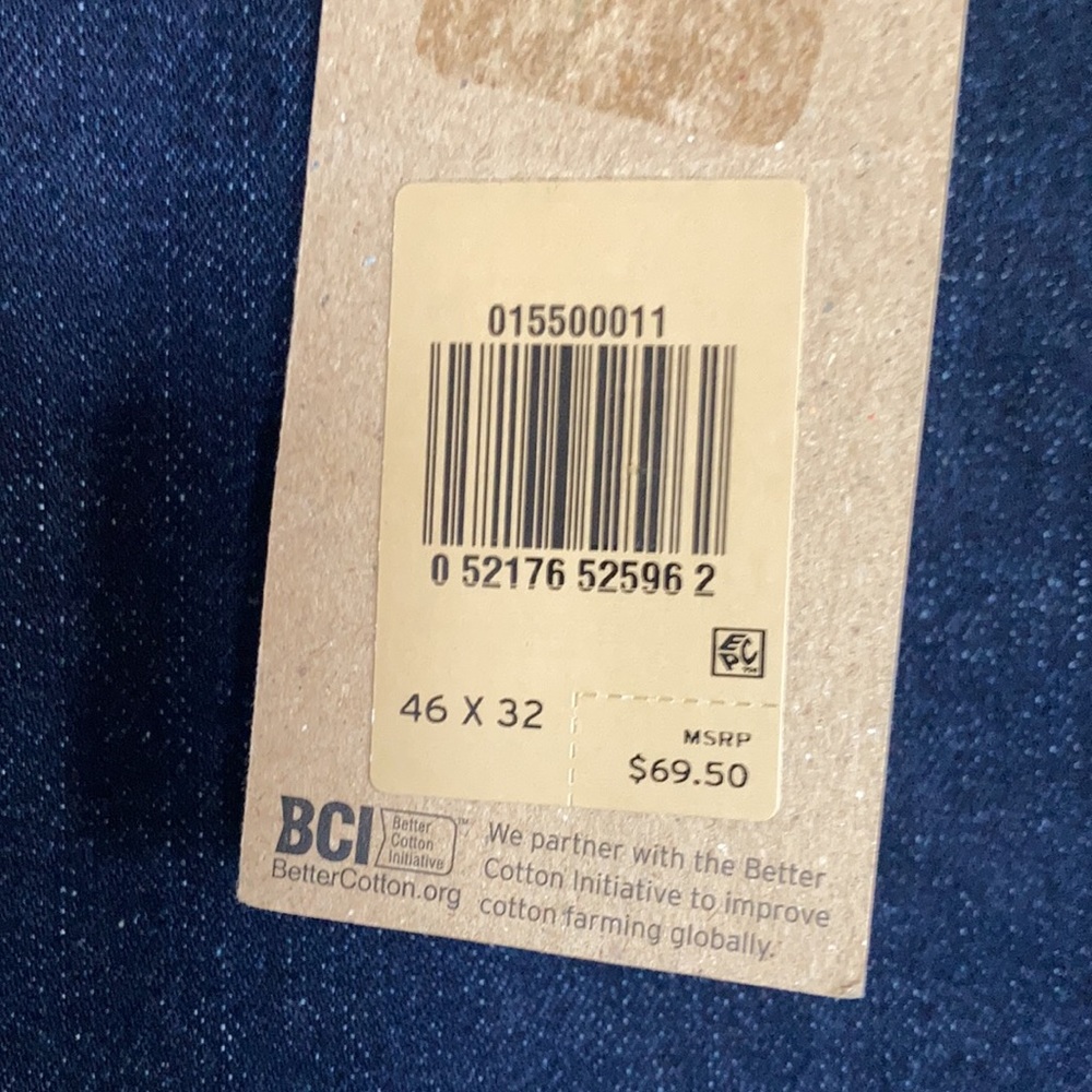 Levi’s 550 relaxed jean sits at waist tapered leg big & tall 46 X 32 - Picture 10 of 14